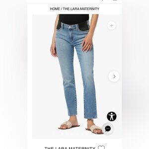 Joe’s Jeans Lara Maternity Straight Leg Jeans Ethos